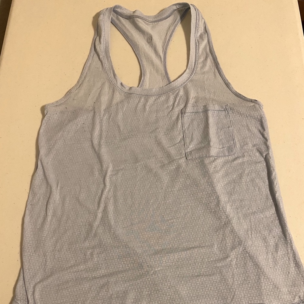 Lululemon - sheer tank w/ pocket